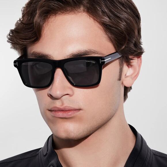 New, TOM FORD Buckley-02 Sunglasses TF906-N 01A Authentic - Picture 3 of 12